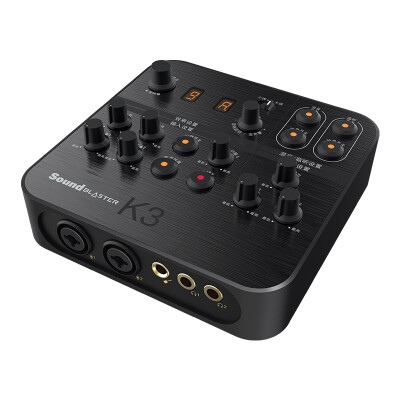 

Creative Technology Creative SoundBlaster K3 HD external K song card anchor broadcast live broadcast network professional sound card