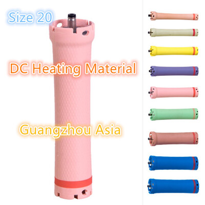 

2017 hot sale hair perm roller rod curler DC material water-proof 36V size 20