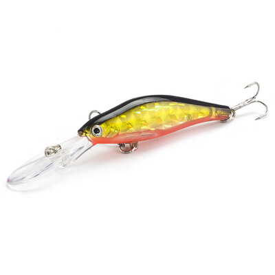 

Slowly Minnow Fishing Lure 9CM 7.2G Wobbler Artificial Fly Fishing Hard Bait Carp Crankbait Fishing Tackle 1PCS