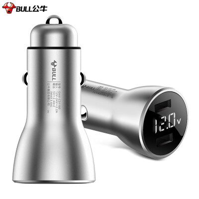 

BULL Car Charger Cigarette Lighter GNV-CD1180 Silver 5V36A