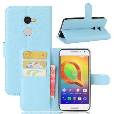 

GANGXUN Alcatel A3 Case High Quality PU Leather Flip Cover Kickstand Anti-shock Wallet Case for Alcatel A3