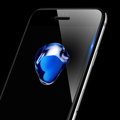 

[] Улучшенные двухсекционный стало плюс 7 Apple, пленка / iPhone7 телефона экрана фильм полного 3D изогнутого стекло оболочка, покрывающая мягкая черная граница Sui 4.7 дюйма