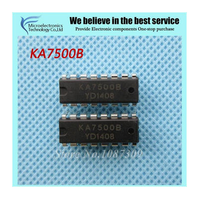 

10pcs free shipping KA7500B KA7500 Switng Controllers VOLTAGE MODE PWM CTROL IC DIP-16 new original