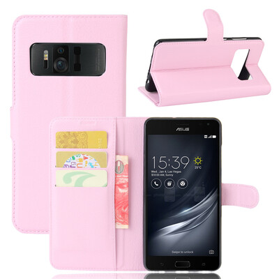 

GANGXUN Asus Zenfone AR ZS571KL Case High Quality PU Leather Flip Cover Kickstand Anti-shock Wallet Case for Asus Zenfone AR ZS571