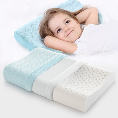 

Jia Austria Thailand natural latex pillow neck pillow children students sleep cervical pillow