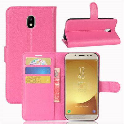 

GANGXUN Samsung Galaxy J7 2017 Case High Quality PU Leather Flip Cover Kickstand Wallet Cover for Samsung J730 Eurasion Version
