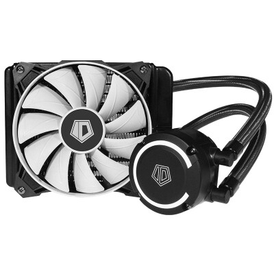 

ID-COOLING Frostflow + 120 overseas version of the white light-effect all-in-one water-cooled CPU cooler 120 rows of full platform buckle contains AM4