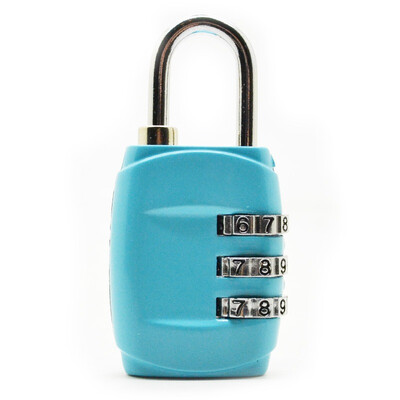 

JAJALIN Password Lock Bags Lock Gymnasium Lorry Box Lock Padlock JA-0M Blue