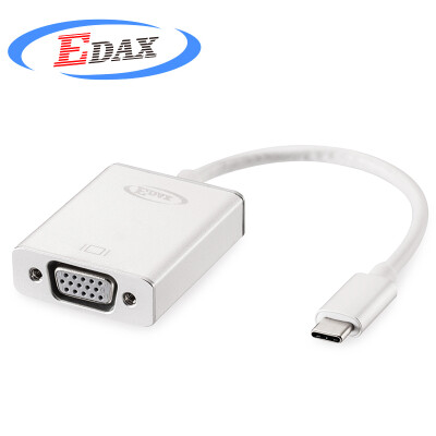 

EDAX Type-C конвертер VGA новых аксессуаров MacBook расширяющих HD линии адаптер адаптер поддерживает USB-C порт для подключения ТВ-проектор телевизора E014