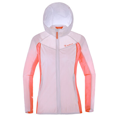 

Pathfinder TOREAD outdoor spring and summer women's thin breathable anti-splashing skin clothing KAEF82505 mint green / white M