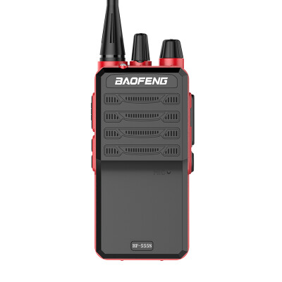 

Bao Feng BAOFENG BF-555S walkie-talkie professional mini civilian thin models fashion office wireless console red