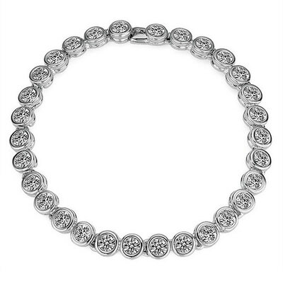 

Yoursfs@ Trendy Crystal Love Heart Shape CZ Cubic Zirconia Rhinestone Bracelet for Girl Women Fashion Jewelry Wholesale Online