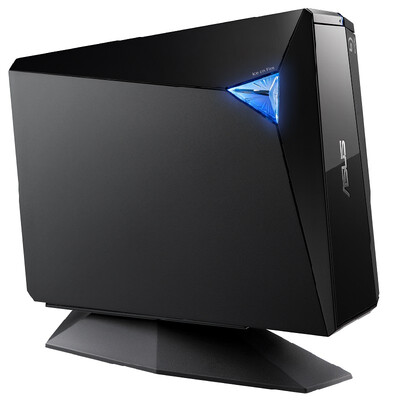 

ASUS BW-16D1H-U PRO 16-скоростной USB3.0 внешний привод Blu-ray черного цвета (совместим с системой Apple / BW-16D1H-U PRO)