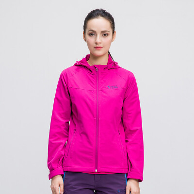 

Snow flying outdoors autumn&winter women breathable stretch walking speed dry jacket clothing coat coat A1621FY022 mine blue 5010 L