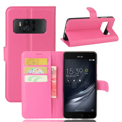 

GANGXUN Asus Zenfone AR ZS571KL Case High Quality PU Leather Flip Cover Kickstand Anti-shock Wallet Case for Asus Zenfone AR ZS571