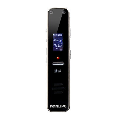 

WANLIPO Wan Li Pu TF-91 gold 16G recording pen genuine mini high-definition remote professional noise reduction business meeting MP3