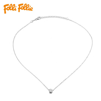 

Г-жа Folli Follie Folli Follie SILVER SNOWFLAKE серия серебро бриллиантовое ожерелье 3N16S043C