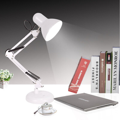 

TCL American led eye protection lamp learning work dual-use iron folding table lamp bedside lamp white