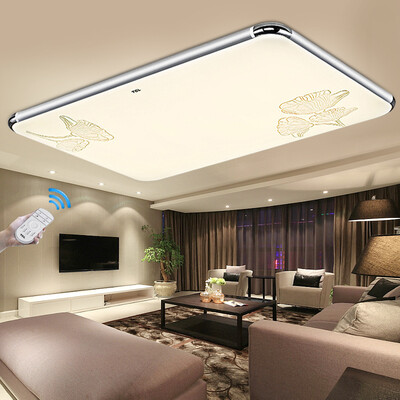 

TCL LED Ceiling Light Cool 72W Promise Diversion Modern Simple Living Room Light Restaurant Light Bedroom Light Office Lighting Lighting Rectangular Light 93 65 105cm