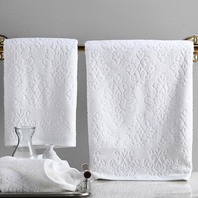 

Kang Xin five-star hotel towel soft cotton absorbent cotton jacquard brown coffee color 15080cm