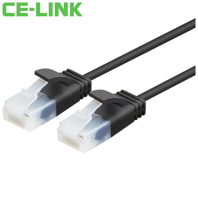 

CE-LINK 1549 CAT6A cable line cable 10 meters ultra-six UTP high-speed network jumper diameter non-shielded computer router cable portable product network cable