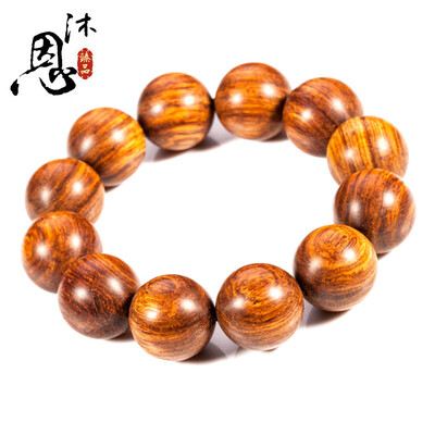 

Mu Yan pear hand string 20mm * 12 tiger markings a material dark bottom SC17840