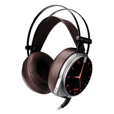 

LUYS 71-channel headset shiny headset USB shock 71 sound card headset LED light-emitting headphones microphone 925S brown