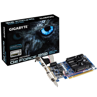 

Gigabyte GIGABYTE GV-N210D3-1GI 520MHz 1200MHz 1GB 64bit GDDR3 graphics card