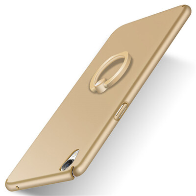 

Phone Case For Oppo R9 Plus Ultra Thin Slim Cover Simple PC Back Ring Holder 360°Rotation Protection For Oppo R9 Plus
