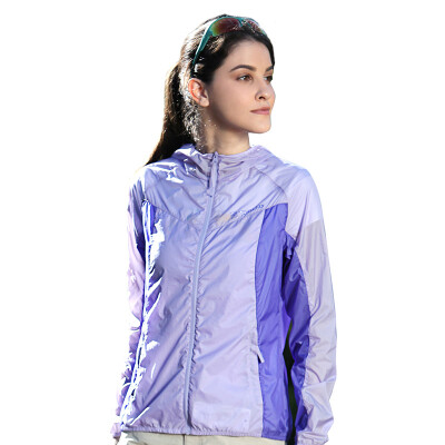 

Pathfinder TOREAD outdoor spring and summer women's thin breathable anti-splashing skin clothing KAEF82505 mint green / white