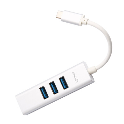 

dostyle CR101 Type-C Converter Type-C to USB30 RJ45 cable network port