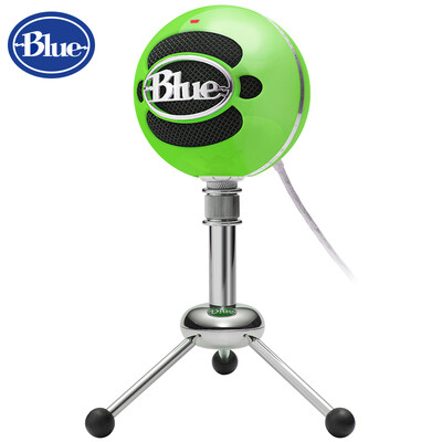 

Blue Snowball Snowball USB Condenser Microphone Three Pickup Mode Plug&Play Computer K Song YY Game Song Recording Voice Fluorescence Green