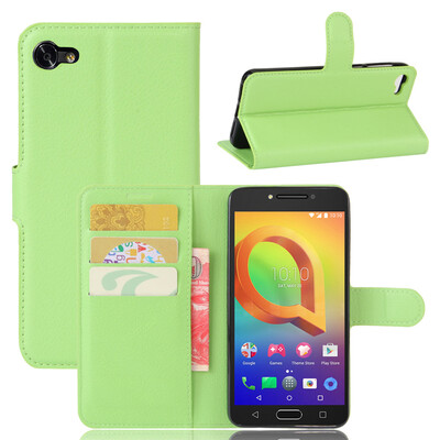 

GANGXUN Alcatel A5 LED Case High Quality PU Leather Flip Cover Kickstand Anti-shock Wallet Case for Alcatel A5 LED