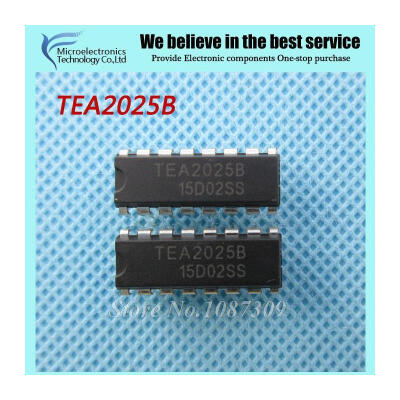 

50pcs free shipping TEA2025B TEA2025 DIP-16 o Amplifiers Stereo o Amp new original