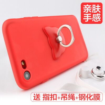 

Mo Fan Apple 87 mobile phone shell iphone8 7 mobile phone case shell all-inclusive drop silicone soft buy one get three frosted soft shell tide female red