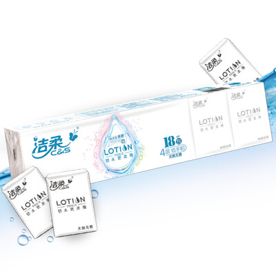 

[Jingdong Supermarket] Jie Rou (C & S) handkerchief paper Lotion silky smooth thick 4 layers of facial tissue 6 * 18 bags (wet water remover conventional long installed)