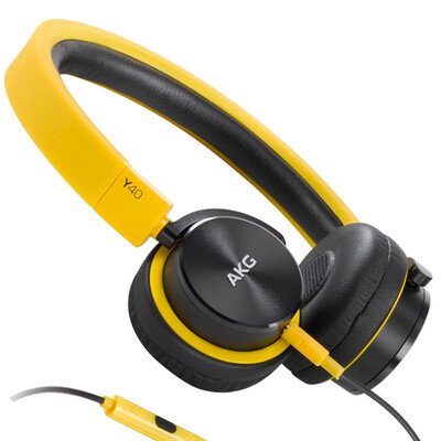 

Love Technology AKG Y40 Headset Foldable Portable Headset Stereo Phone Call Headset HiFi Music Headset Subwoofer Yellow