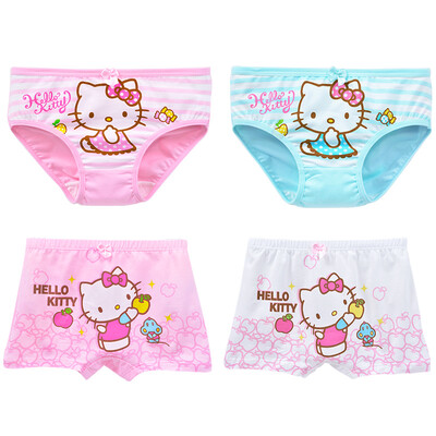 

Hello Kitty HELLO KITTY girls underwear children&39s triangle angle four corners underwear cotton 4 installed KTN127 110 yards