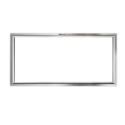

NVC Встроенный потолочный светильник led panel light flat lamp алюминиевая пряжка кухня и туалетная лампа кухонная ванная комната ультратонкая потолочная лампа встроенный рисунок серебристый (24w 6000K)