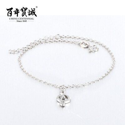

Cheng Centennial Women's Series Sterling Silver Simple Bracelet