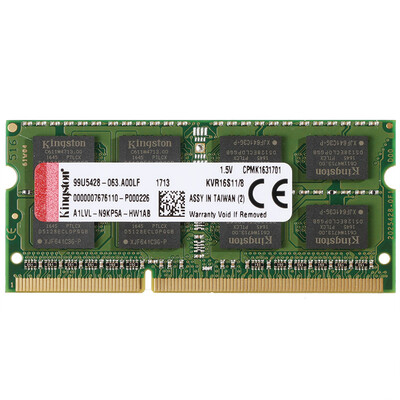 

Kingston Kingston DDR3 1600 8GB notebook memory