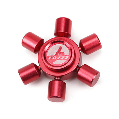 

FQ777 Aluminum Alloy Hexagonal Fidget Hand Spinner Fingers Gyro Reduce Stress Focus Attention