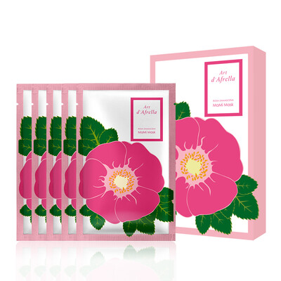 

Funky Rose Dating Mask 5 pieces Cosmetics rose flower oil supple soothing replenishment
