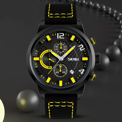 

Men's waterproof watch fashion personality sports wind business male watch as gift for men