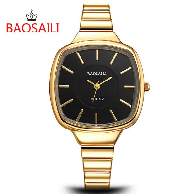 

BAOSAILI Super Quality Women Wrist Watch Ladies Dress Quartz Watches Japan Movt Elegant Square Dial Classic Clock