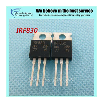 

20pcs free shipping IRF830 IRF830PBF MOSFET N-Chan 500V 45 Amp TO-220 new original