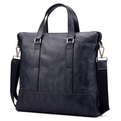 

Goldlion Goldlion briefcase fashion casual handbag vertical section men&39s business package MB645401-22605 blue black