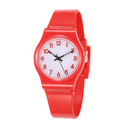 

Children Multi Colors Rubber Band Watches Kids Quartz Wristwatch Child Girls Boy Clock Kids Watch