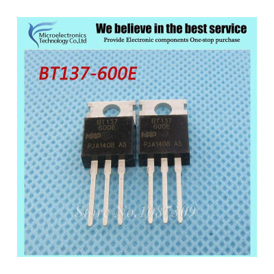 

10pcs free shipping BT137-600E BT137 BT137-600 600V Triacs RAIL TRIAC TO-220 new original