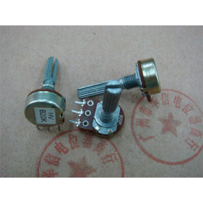 

16 single- joint quality volume potentiometer B20K B100K handle length 30MM
